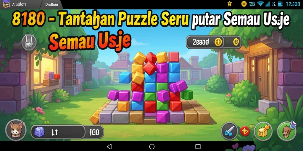 Tampilan gameplay menantang dari 8180 dalam kategori Puzzle.