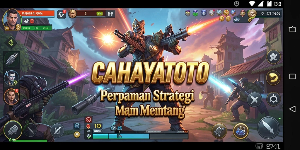 Gameplay seru CAHAYATOTO dalam strategi pertempuran.