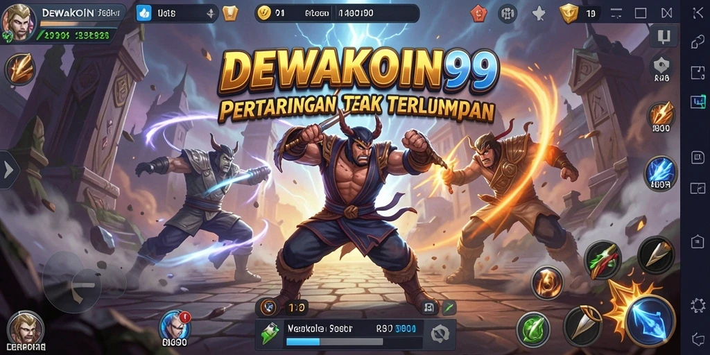 Tampilan menarik dari gameplay DEWAKOIN99 yang penuh aksi.