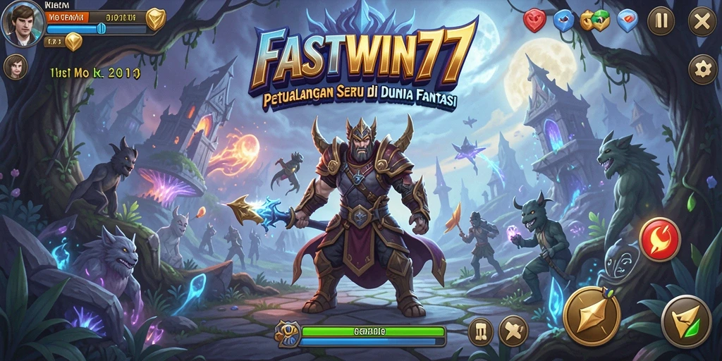 Tangkapan layar utama FASTWIN77 menunjukkan aksi seru dalam petualangan.
