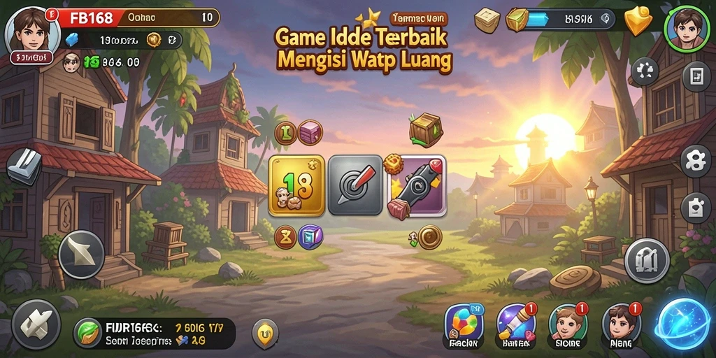 Tampilan gameplay FB168 yang menarik dan interaktif dalam permainan Idle.