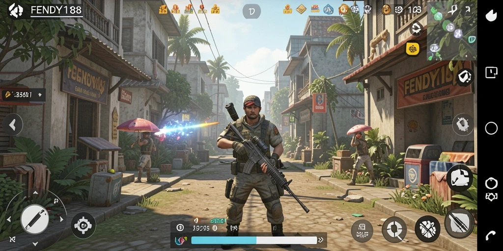 Tangkapan layar utama menunjukkan momen intens dalam gameplay <strong>FENDY188</strong> dengan visual yang menakjubkan.