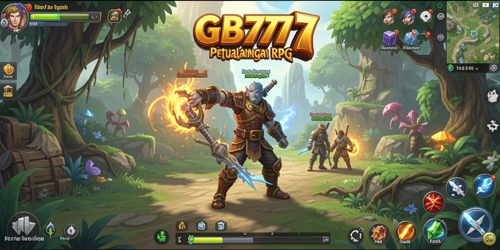 Tampilan screenshot GB777 menunjukkan aksi pertarungan yang intens dan grafik yang menakjubkan.