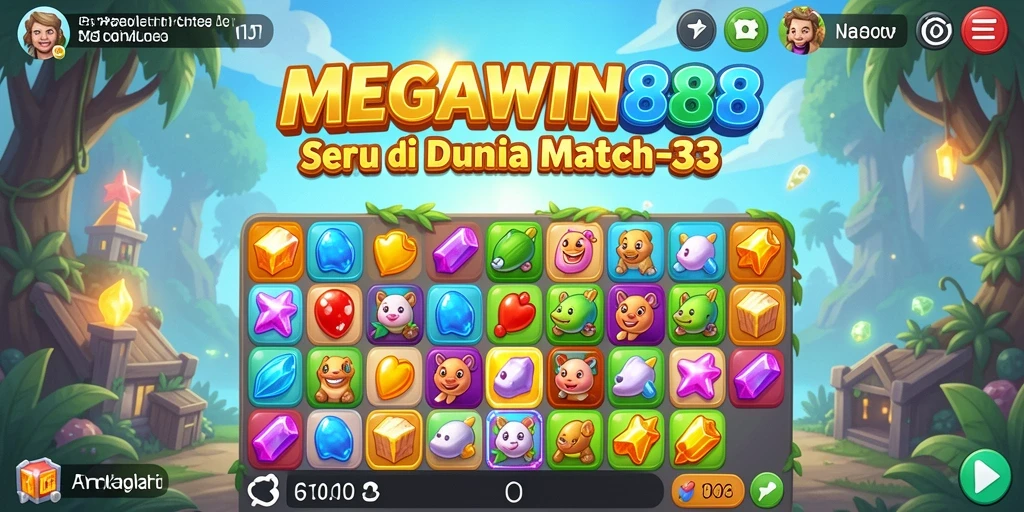 Tampilan gameplay seru dari MEGAWIN888 yang menantang.