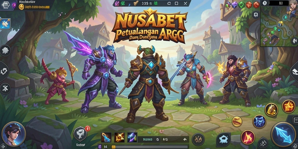 Tampilan luar biasa dari gameplay NUSABET yang memukau.