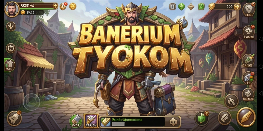 Screenshot RK55 menampilkan gameplay Tycoon yang menarik dan mendalam.