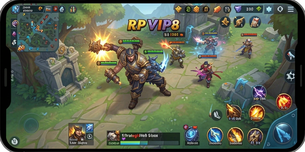 Tampilan gameplay RPVIP8 yang menarik dan penuh strategi.