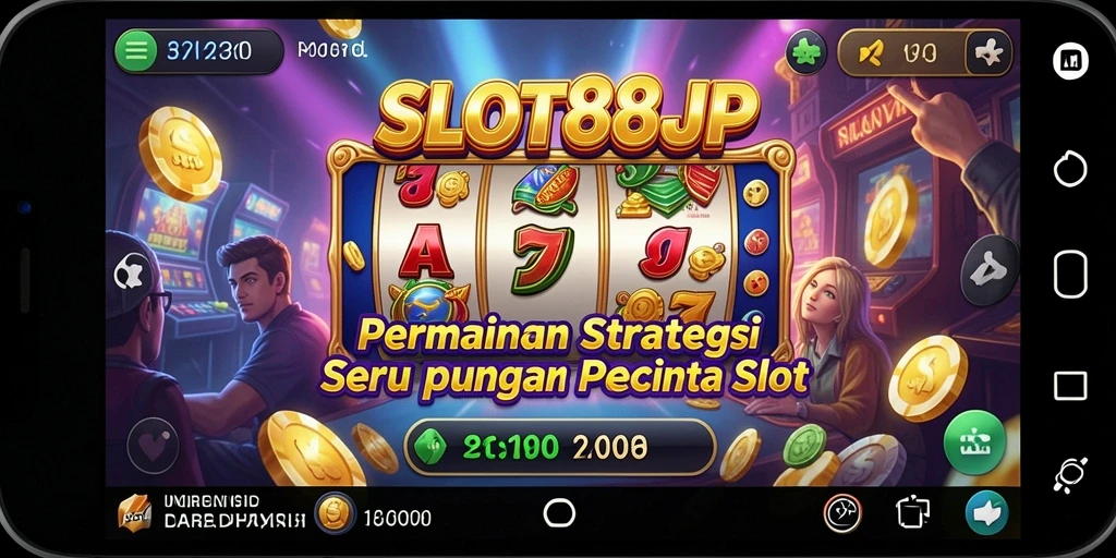 Tampilan gameplay SLOT88JP yang menarik dan penuh warna.