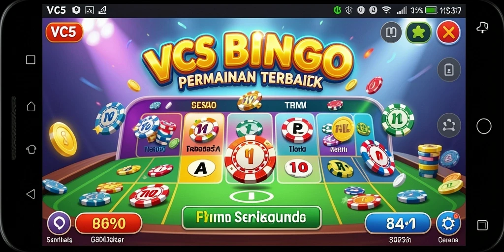 Tampilan gameplay Bingo yang seru di VC5.