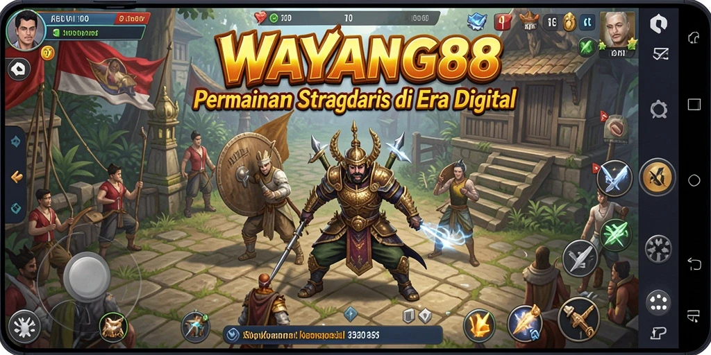 Tampilan menarik dari gameplay WAYANG88 yang menegangkan.