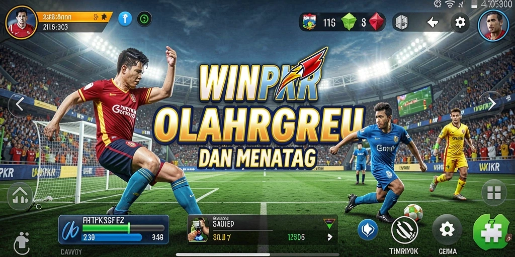 Tampilan gameplay seru dan menarik di WINPKR.
